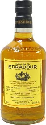 Edradour 2011 Sauternes 58.6% 750ml