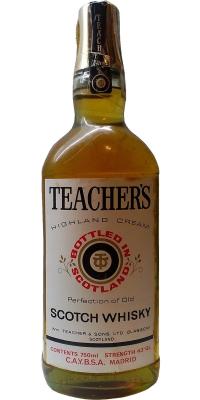 Teacher's Highland Cream Blended Scotch Whisky 750mL