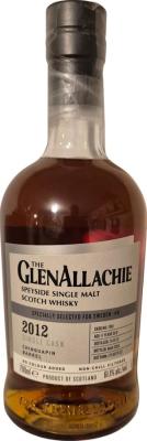 Glenallachie 2012 Single Cask Sweden 61.1% 700ml