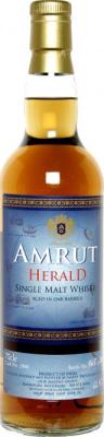 Amrut Herald Oak Barrels #2857 bottled in Helgoland Germany 60.8% 700ml