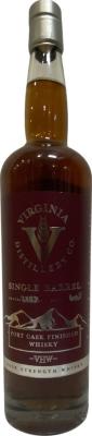 Virginia Single Barrel Liquor Library North Myrtle beach 60% 750ml