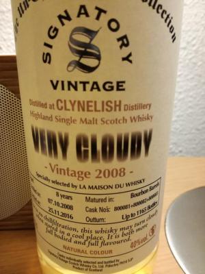 Clynelish 2008 SV Bourbon Barrels LMDW 40% 700ml