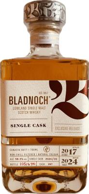 Bladnoch 2017 Single Cask 58.3% 700ml