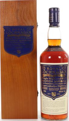 Royal Lochnagar Selected Reserve Single Highland Malt Scotch Whisky 43% 750ml