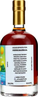 Single Malt Whisky 2017 DnsS For the taster Private Cask 56.5% 500ml