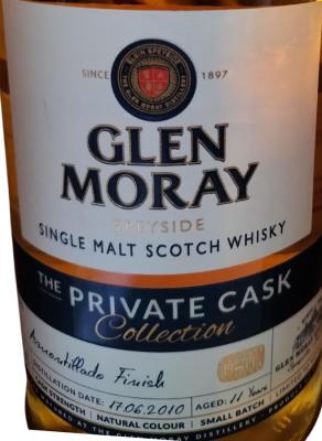 Glen Moray 2010 The Private Cask Collection 54.67% 700ml