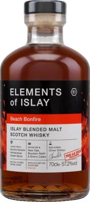 Islay Blended Malt Scotch Whisky Beach Bonfire ElD Elements of Islay New Oak Bourbon Refill & Sherry Feis Ile 2023 Exclusive 57.2% 700ml