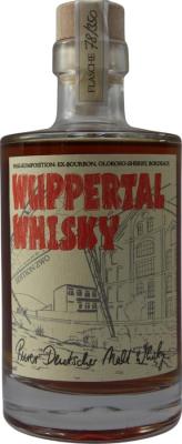 Wuppertal Whisky Purer deutscher Malt Whisky Edition Zwo 50% 350ml