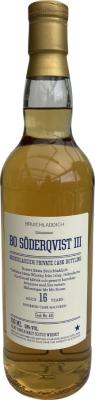 Bruichladdich 16yo Bo Soderqvist III Private Cask Bottling Bourbon Bo Soderqvist 50% 700ml