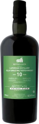 Laphroaig 2013 Artist #14 Rothes Glen Collection Foundations 10yo 62.6% 700ml