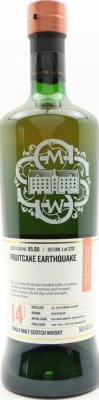 Auchroisk 2008 SMWS 95.80 Fruitcake Earthquake 1st Fill Ex-PX Barrique 56.8% 700ml