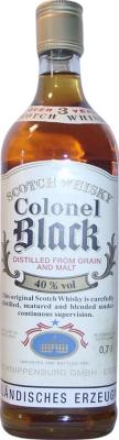 Colonel Black 3yo Scotch Whisky Haus Knippenburg GmbH Essen 40% 700ml