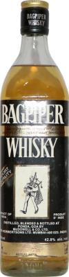 Bagpiper Whisky McD Export Quality Herbertsons Ltd Mumbai India 42.8% 750ml