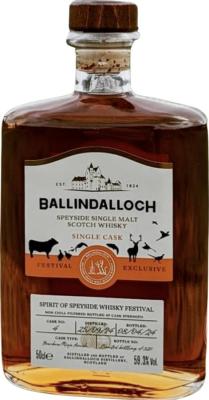 Ballindalloch 2014 Spirit Of Speyside Whisky Festival 2024 59.3% 500ml