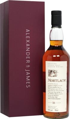 Mortlach 16yo 43% 700ml