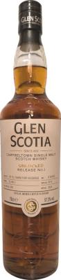 Glen Scotia 2014 Unlocked Release No 1 57.3% 700ml