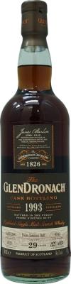 Glendronach 1993 Cask Bottling Pedro Ximenez Sherry Butt 54.6% 700ml