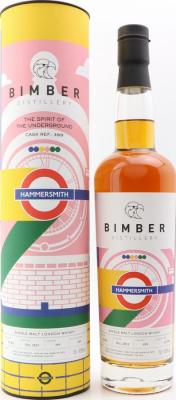 Bimber Hammersmith The Spirit of the Underground Ex-Rye 56.9% 700ml