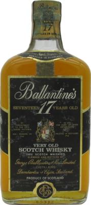 Ballantine's 17yo Very Old Scotch Whisky OA Costa Pina LDA 43% 750ml