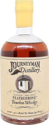 Journeyman Distillery Featherbone Bourbon Whisky Small Batch 45% 500ml