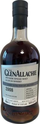 Glenallachie 2008 Single Cask Dailyshot 54.8% 700ml