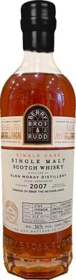 Glen Moray 2007 BR Friends of BB&R The Netherlands 56% 700ml