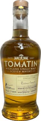 Tomatin 2013 Distillery Exclusive Single Cask 62.3% 700ml