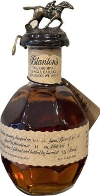 Blanton's The Original Single Barrel Bourbon Whisky 46.5% 375ml