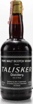 Talisker 1957 CA Dumpy Bottle 45.7% 750ml