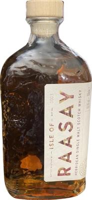 Raasay 5yo Handfilled Distillery only 56.5% 700ml