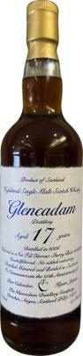 Glencadam 2006 Single Cask Whisky Hoop to Commemorate the 20th Anniversary of Bar Calvador 59.5% 700ml