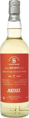 Ben Nevis 2017 SV Artist Collective 7.1 Collection Foundations 7yo 43% 700ml