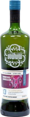 Glen Scotia 2007 SMWS 93.154 Barbecued surrealism 1st Fill Ex-Bourbon Barrel Campbeltown Malts Festival 2021 57.4% 700ml