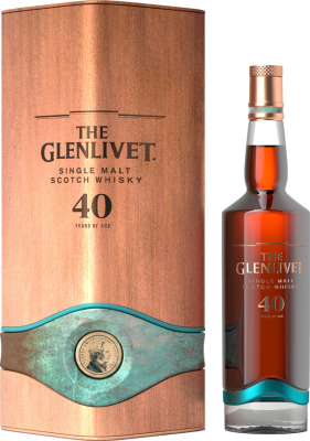 Glenlivet 40yo Bottled for Travel Retail Exclusive 46.9% 700ml