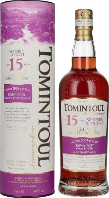 Tomintoul 2008 Cask Finish 46% 700ml