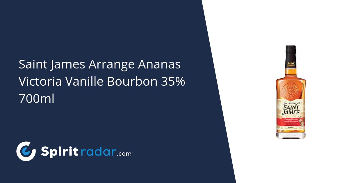 Saint James Arrange Ananas Victoria Vanille Bourbon Ml Spirit