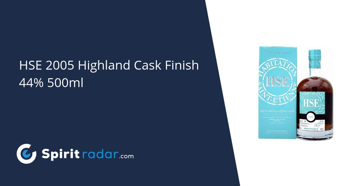 HSE Rhum Agricole Extra Vieux Highland Cask Finish 2005