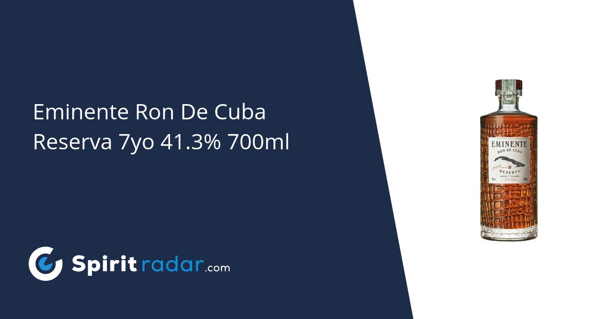 Eminente Reserva 7 Years - Cuba 41,3%