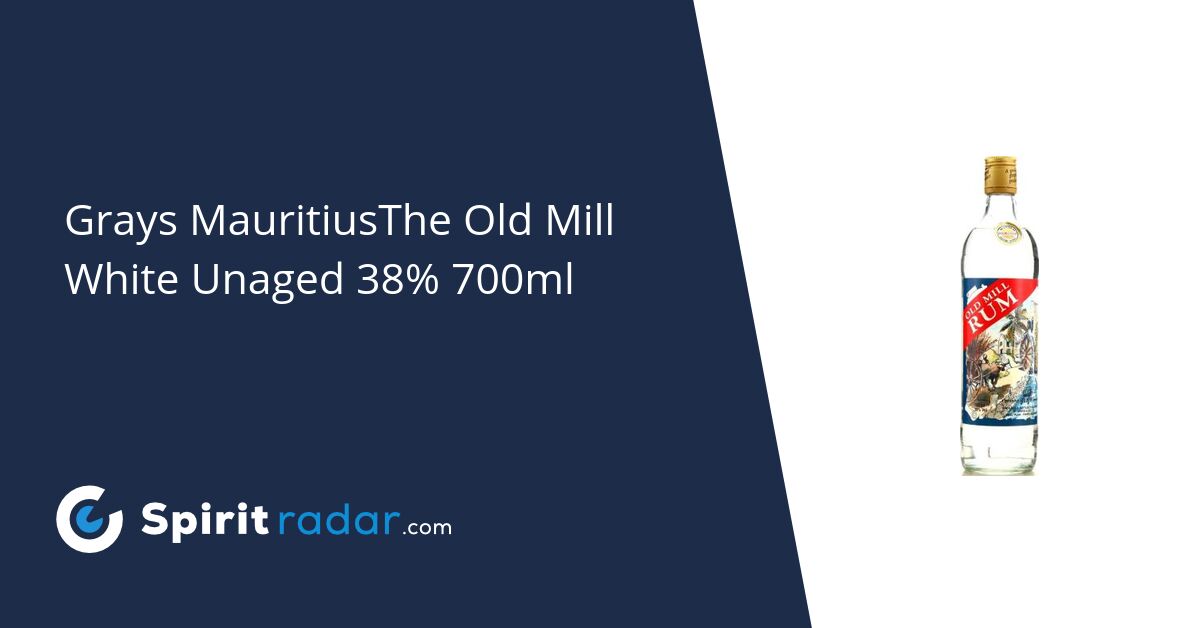 Grays Distillery The Old Mill 38% 700ml - Spirit Radar