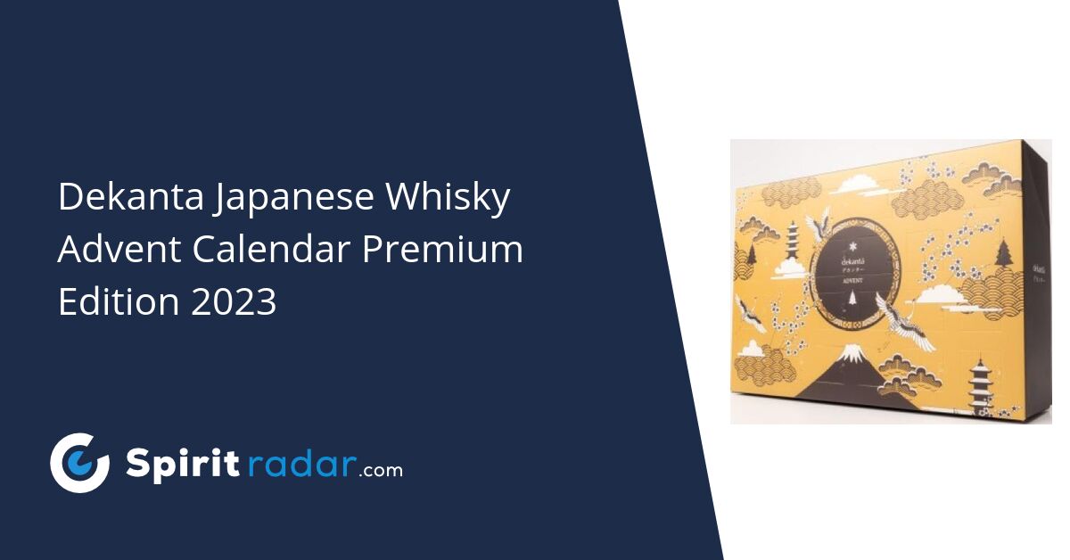 Dekanta Japanese Whisky Advent Calendar Premium Edition 2023 Spirit Radar