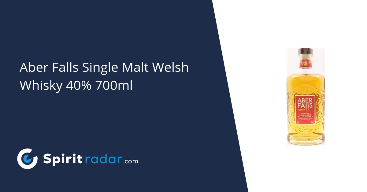 Aber Falls Single Malt Welsh Whisky 40% 700ml - Spirit Radar