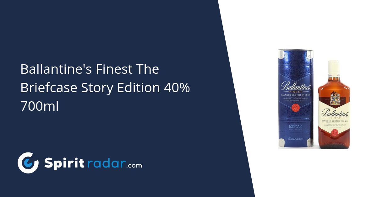 Ballantine's Finest The Briefcase Story Edition 40% 700ml - Spirit Radar