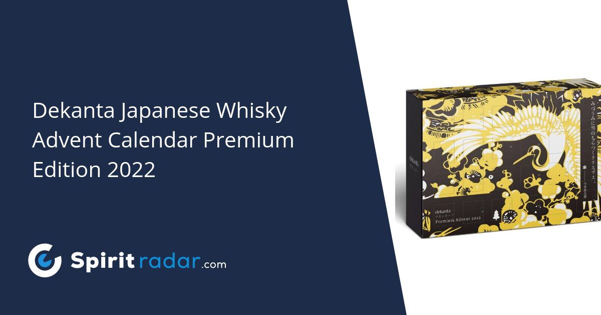 Dekanta Japanese Whisky Advent Calendar Premium Edition 2022 Spirit Radar