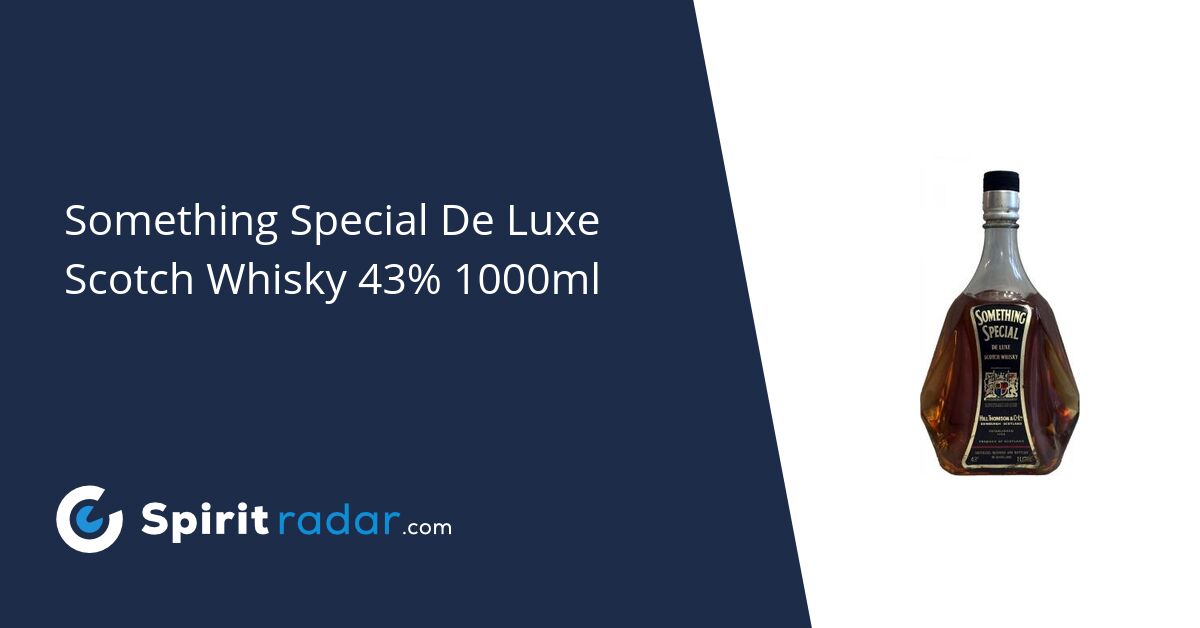 Something Special De Luxe Scotch Whisky 43% 1000ml - Spirit Radar