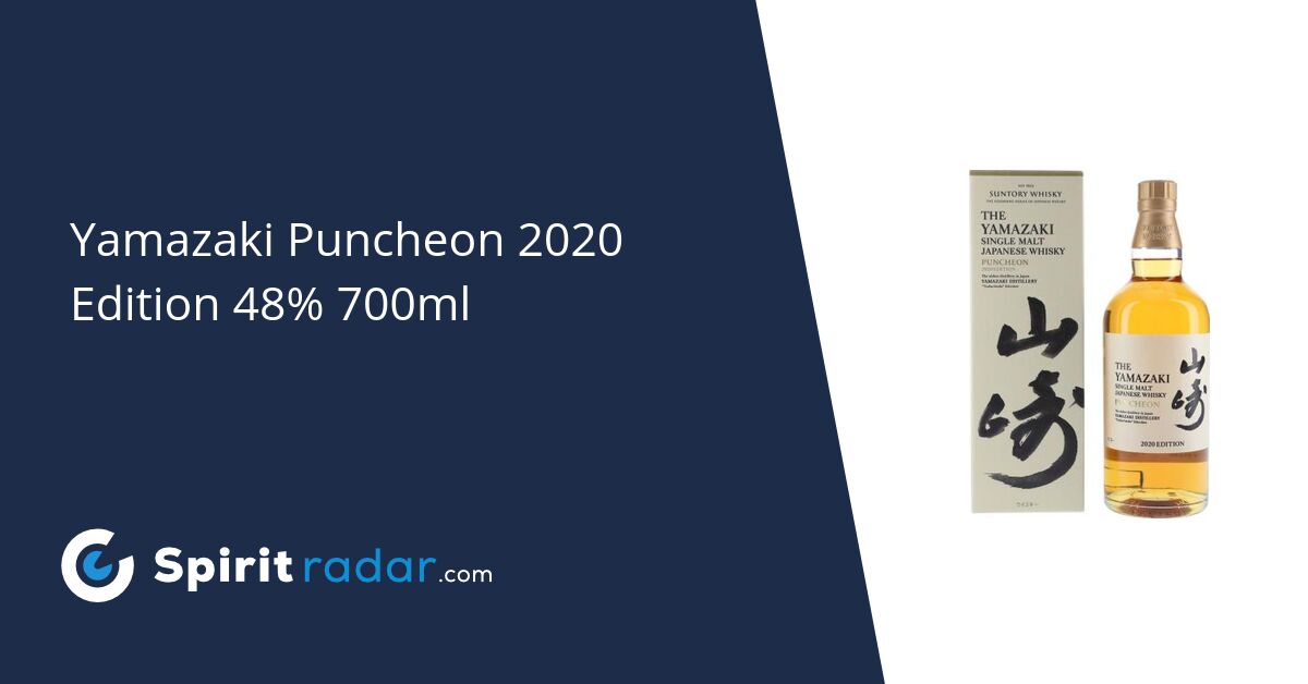 Yamazaki Puncheon 2020 Edition 48 700ml Spirit Radar