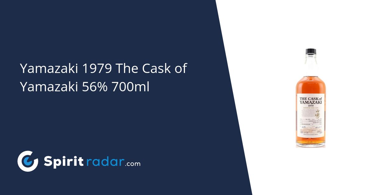 Yamazaki 1979 The Cask of Yamazaki Japanese Oak RF1013 56 700ml