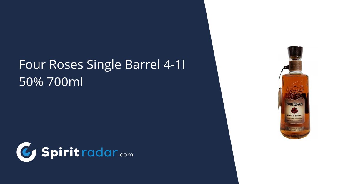 Four Roses Single Barrel 4-1I 50% 700ml - Spirit Radar