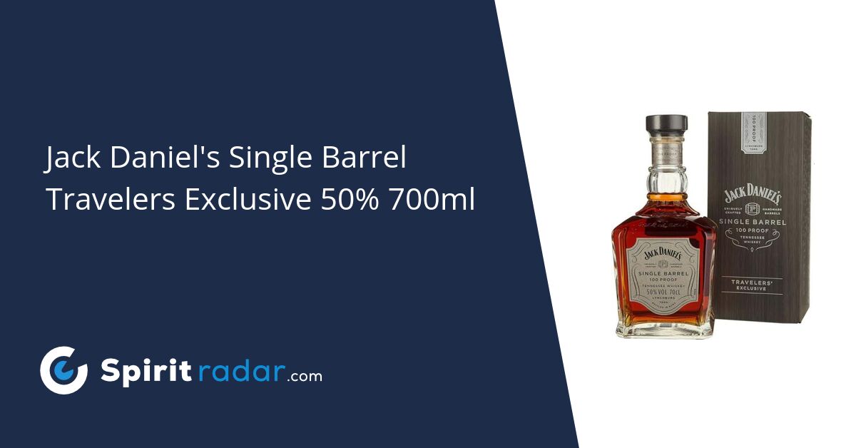 Jack Daniel's Single Barrel Travelers Exclusive 19-04946 50% 700ml ...